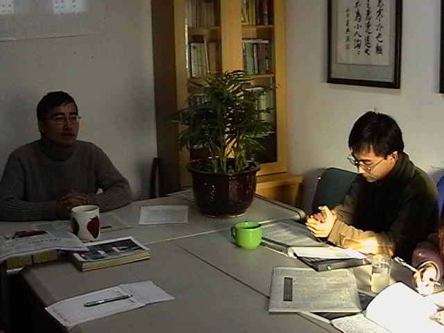 2003年12月北航义工培训会1