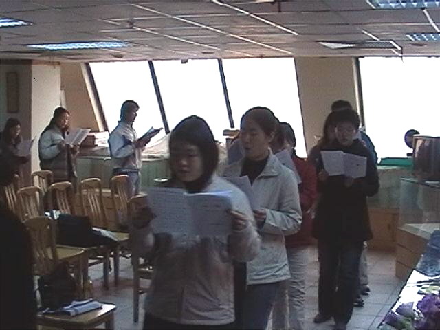 2004年2月29日培训会照片