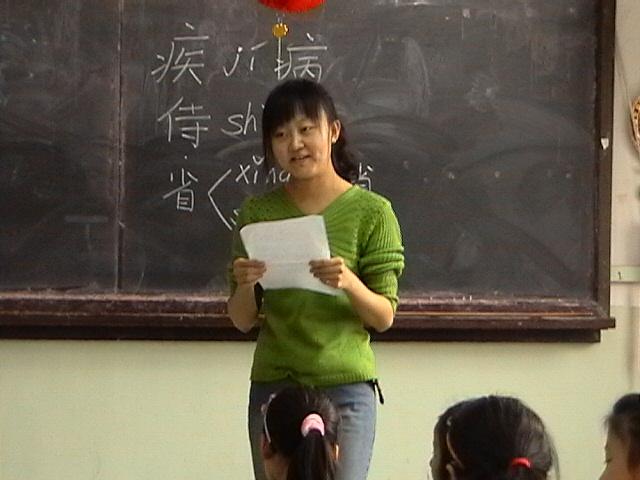 2005年春季马丹丹西颐小学授课照片05