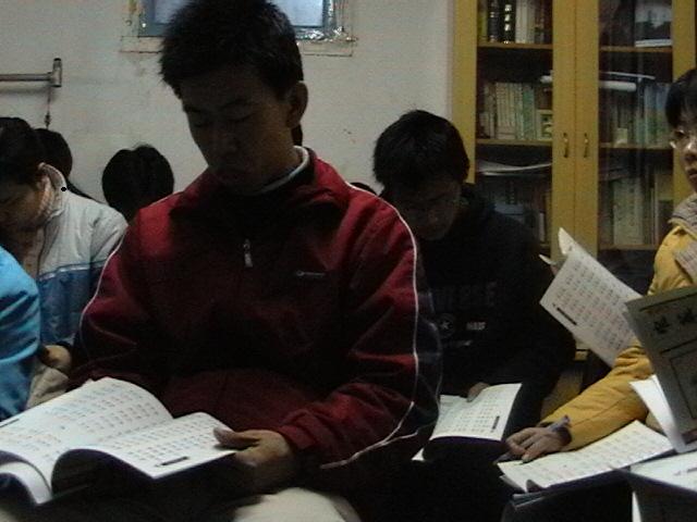 2004年秋季学期义工教学意向交流会